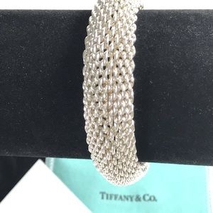 Tiffany & Co Bracelet Tiffany & Co Bracelet Somerset Mesh Bangle 7.5”